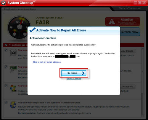May 2012: Promote System CheckUp™ Through Linkshare